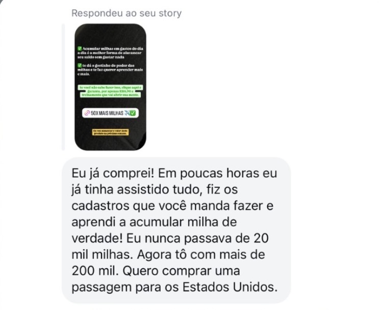 De menos de 20 mil para mais de 200 mil milhas acumuladas